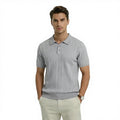 Premium Men's Ice Silk Knitted Polo Shirt - 250g Heavyweight Summer Breathable Business Casual T-Shirt - Custom Logo Support
