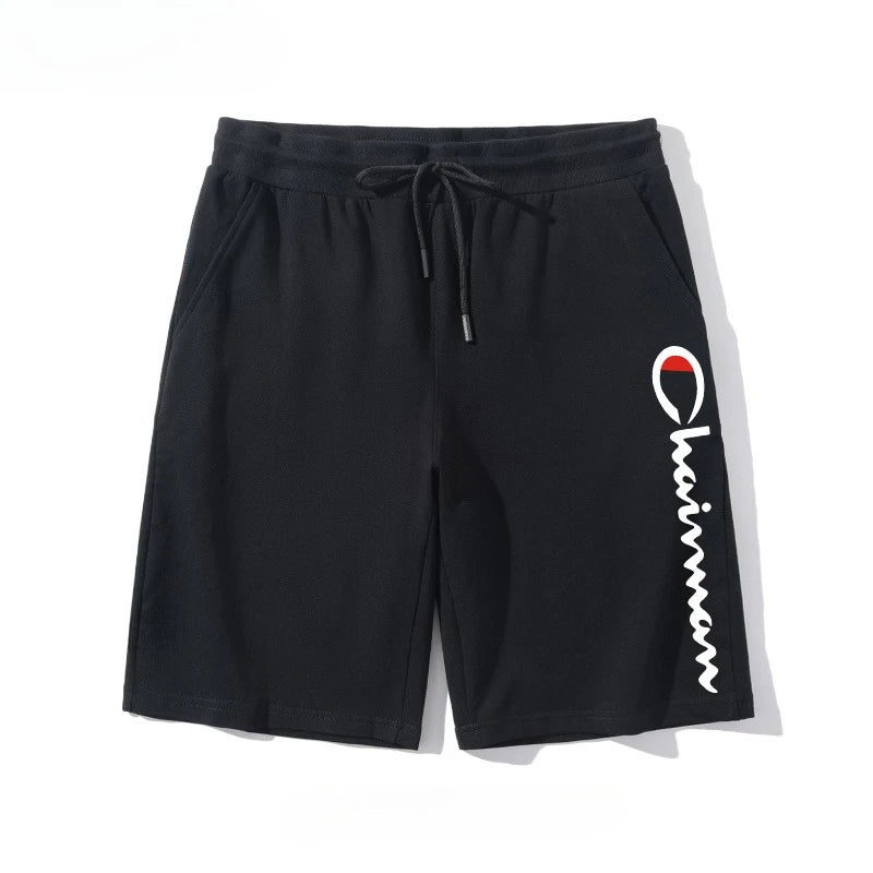 Trendy Brand Printed Shorts Men's Summer Casual Fashion Loose and Comfortable Five-point Pants Personalized Trend Sweatpants