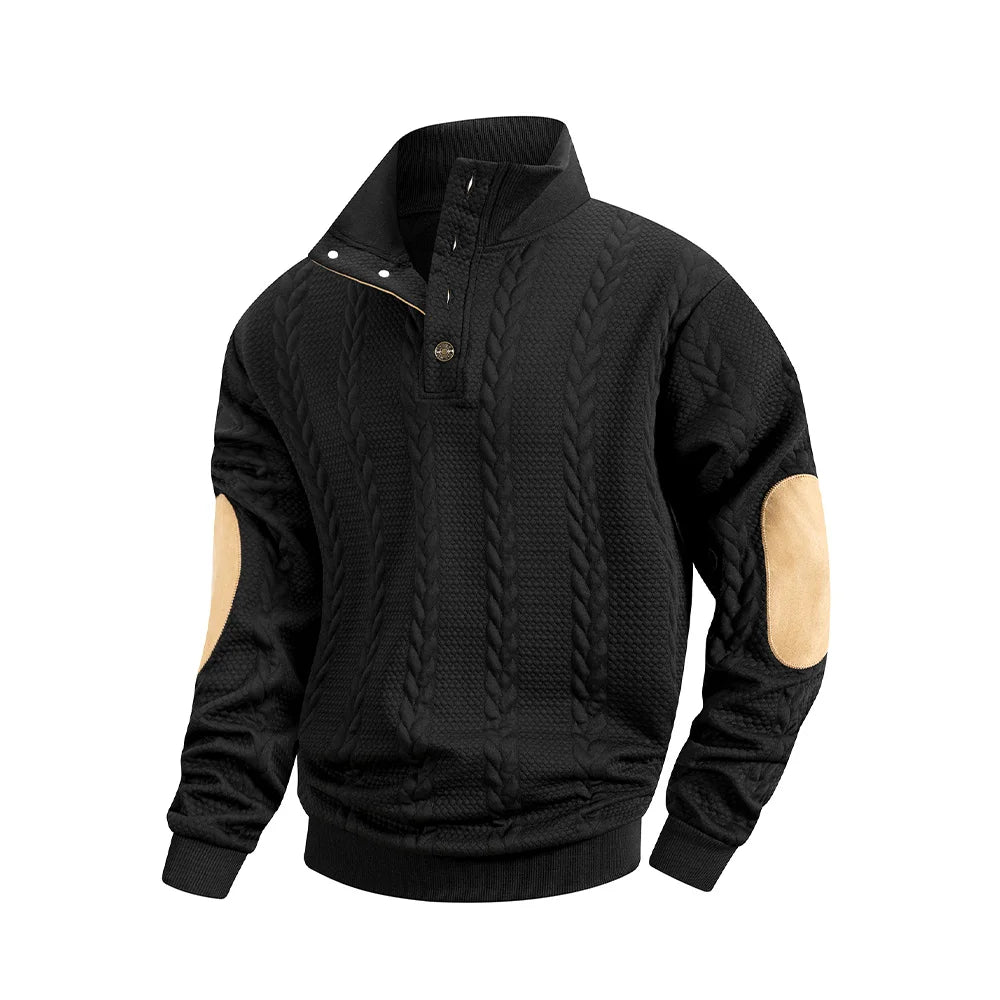 Warm Pullover Sweaters Outdoor Casual Men's Long-sleeved Sweatshirt