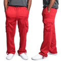 Men's  Cargo Pants Loose Drawstring Sweatpants with Pockets Sports Straight Trousers Jogging Long Pants Hip Hop Streetwear