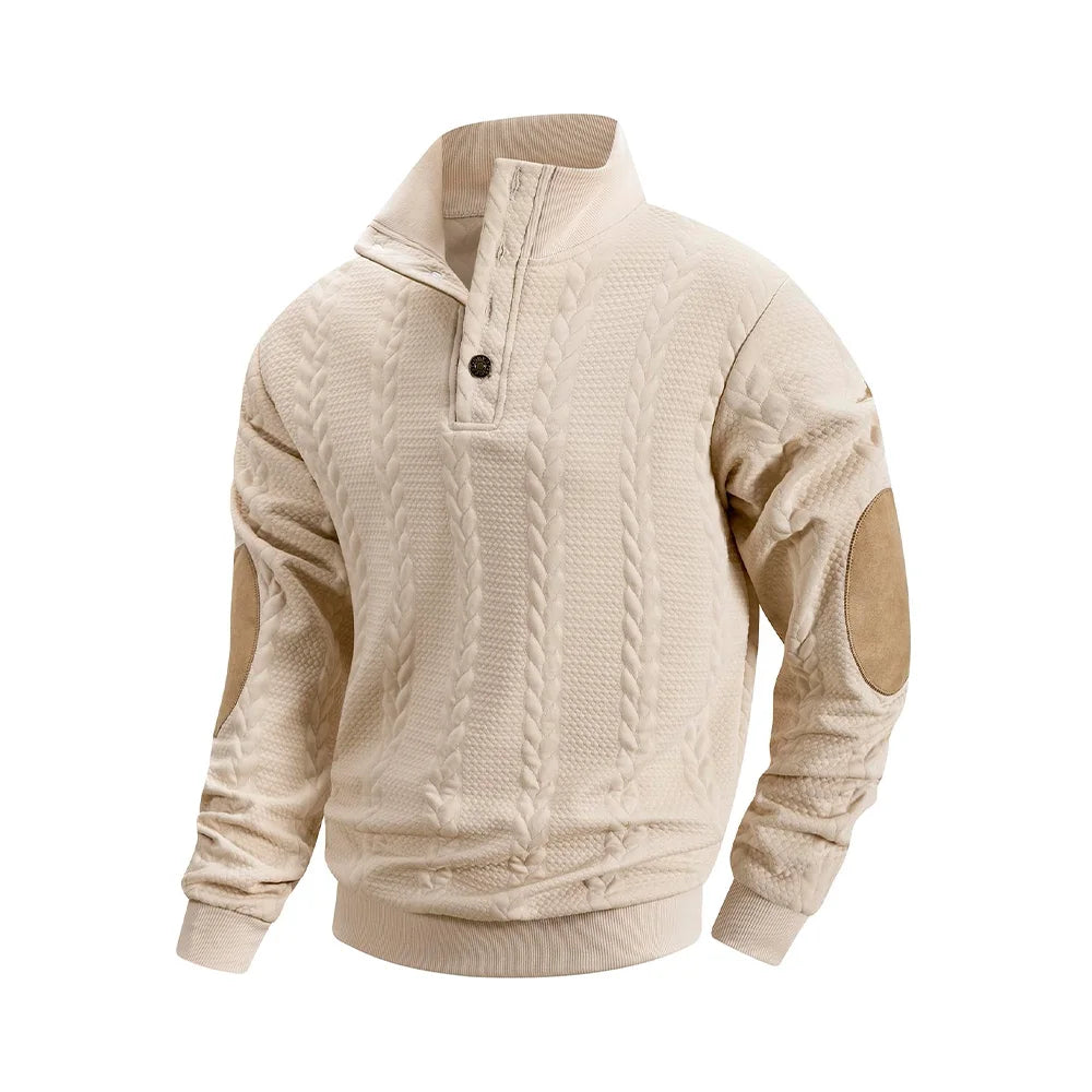 Warm Pullover Sweaters Outdoor Casual Men's Long-sleeved Sweatshirt