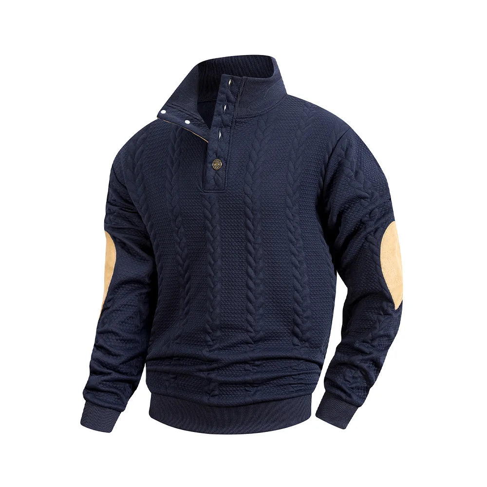 Warm Pullover Sweaters Outdoor Casual Men's Long-sleeved Sweatshirt