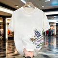 2026 New Fashion Bestseller Loose O-neck Cotton Short Sleeve T-shirt Stylish Breathable Daily Casual Unisex Tops For Men Women